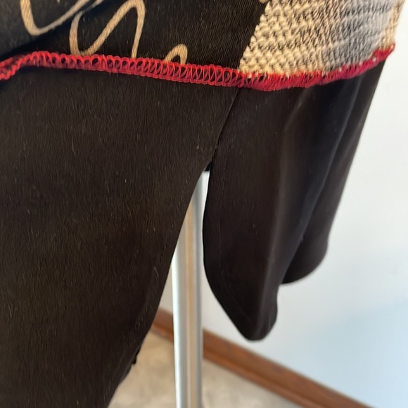 Zoe by Michael Phillips Canada multi textured pattern block cardigan relaxed Med - Picture 10 of 13